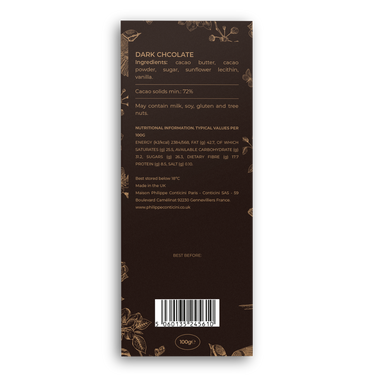 Chocolat Noir 72%
